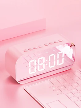 Modern Wireless Bluetooth Speaker Alarm Clock Electronic Digital Mini Alarm Clock Portable Multi Function Alarm Clock MM60NZ
Modern Wireless Bluetooth Speaker Alarm Clock Electronic Digital Mini Alarm Clock Portable Multi Function Alarm Clock MM60NZ