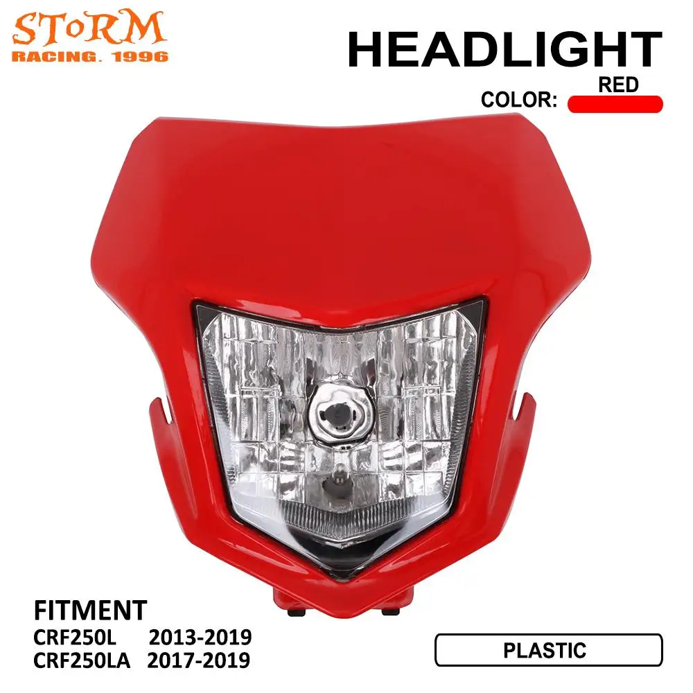 Motorcycle Headlight Fairing Headlamp For HONDA CRF250L CRF250LA 2013 2014 2015 2016 2017 2018 2019 Motorbike Head Light Lamp 
Motorcycle Headlight Fairing Headlamp For HONDA CRF250L CRF250LA 2013 2014 2015 2016 2017 2018 2019 Motorbike Head Light Lamp
