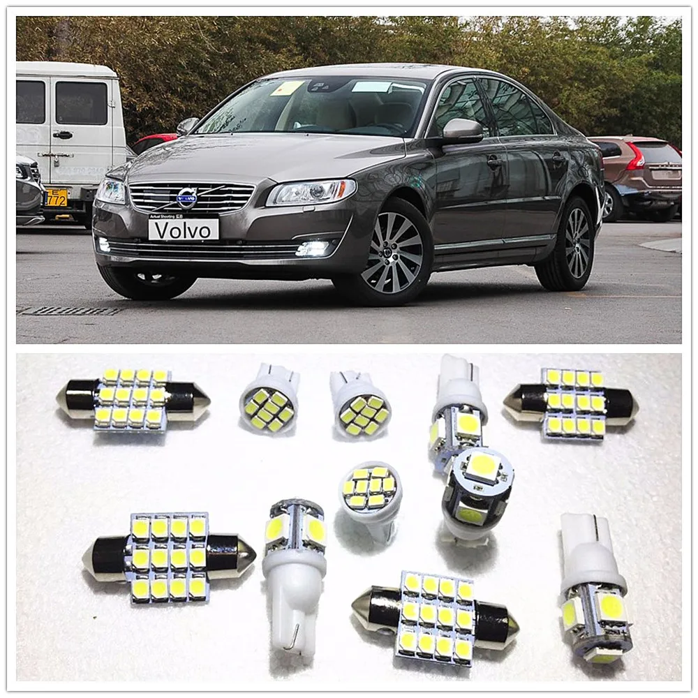LED Lights Interior Package Kit For Volvo S80 S60 S40 V40 V50 V60 V70 V90 VAH XC60 XC70 XC90 2000-2022 | Автомобили и мотоциклы