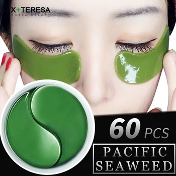 Seaweed Essence Eye Mask Collagen Crystal Eye Patches Anti-Puffiness Dark Circle Remover Moisturizing Anti Age Skin Care 60pcs
Seaweed Essence Eye Mask Collagen Crystal Eye Patches Anti-Puffiness Dark Circle Remover Moisturizing Anti Age Skin Care 60pcs
