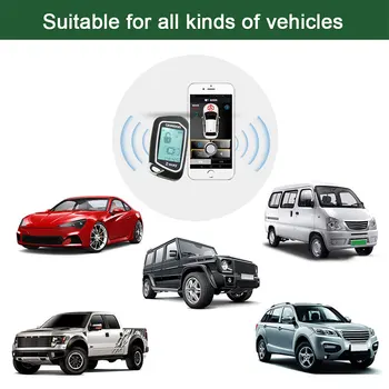 universal Two-way car alarm central locking with remote start and alarm PKE keyless entry system car alarms AA+ car accessories
universal Two-way car alarm central locking with remote start and alarm PKE keyless entry system car alarms AA+ car accessories