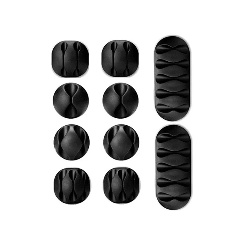 Cable Organizer Silicone USB Cable Winder Desktop Tidy Management Clips Cable Holder for Mouse keyboard Headphone Wire
Cable Organizer Silicone USB Cable Winder Desktop Tidy Management Clips Cable Holder for Mouse keyboard Headphone Wire