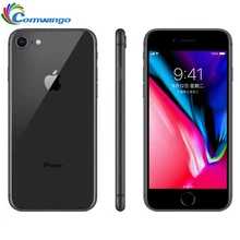 Original desbloqueado Apple iPhone 8 1821mALTE se teléfono móvil 2GB RAM 4,7 "12.0MP Hexa Core huella dactilar iOS Smartphone Apple NFC(China)