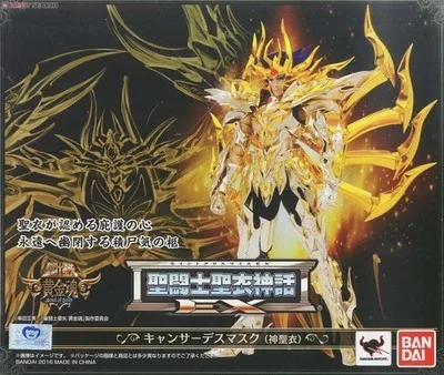 New Model toys Saint Seiya Cloth Myth Gold Soul Of Gold Cancer Deathmask Action Figure toy Bandai collector
New Model toys Saint Seiya Cloth Myth Gold Soul Of Gold Cancer Deathmask Action Figure toy Bandai collector