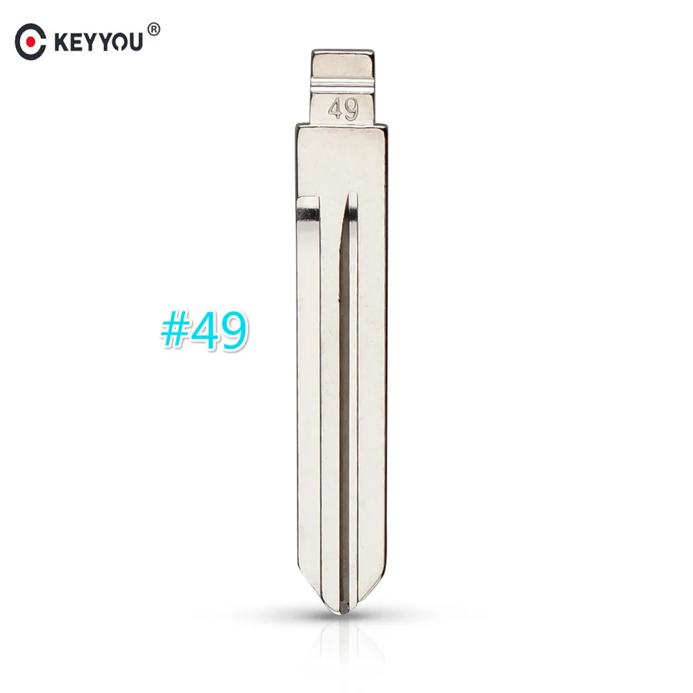 KEYYOU 49# Auto Key Blade Middle Slot NO. 49 Key Blade For Nissan Flip Key Blade Origin Car Blank Key Blade
KEYYOU 49# Auto Key Blade Middle Slot NO. 49 Key Blade For Nissan Flip Key Blade Origin Car Blank Key Blade