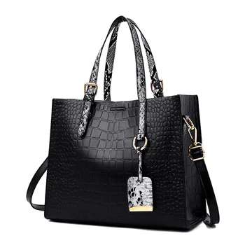 Solid Color Alligator PU Leather Shoulder Bags For Women Simple Style Female Handbags All-Match Ladies Casual Crossbody
Solid Color Alligator PU Leather Shoulder Bags For Women Simple Style Female Handbags All-Match Ladies Casual Crossbody