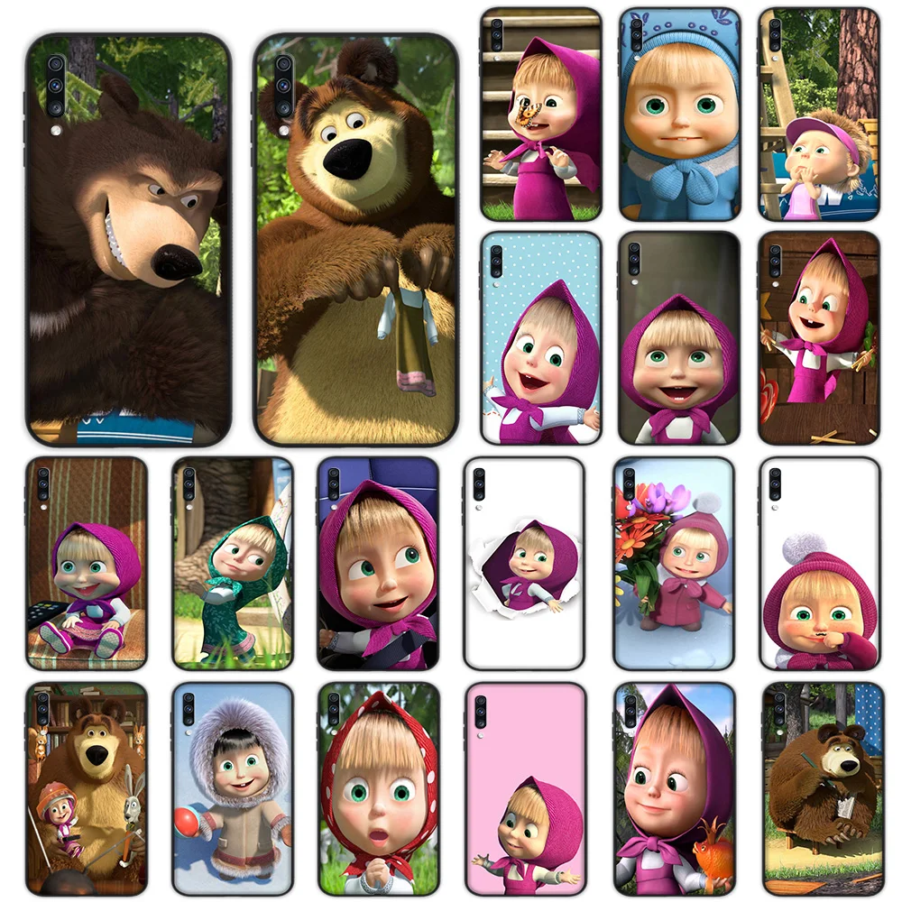 Masha and Bear Soft Case for Samsung Galaxy A5 A6 A7 A8 A9 Plus A10 A20 A30 A40 A50 A60 A70 M40 Cover
Masha and Bear Soft Case for Samsung Galaxy A5 A6 A7 A8 A9 Plus A10 A20 A30 A40 A50 A60 A70 M40 Cover