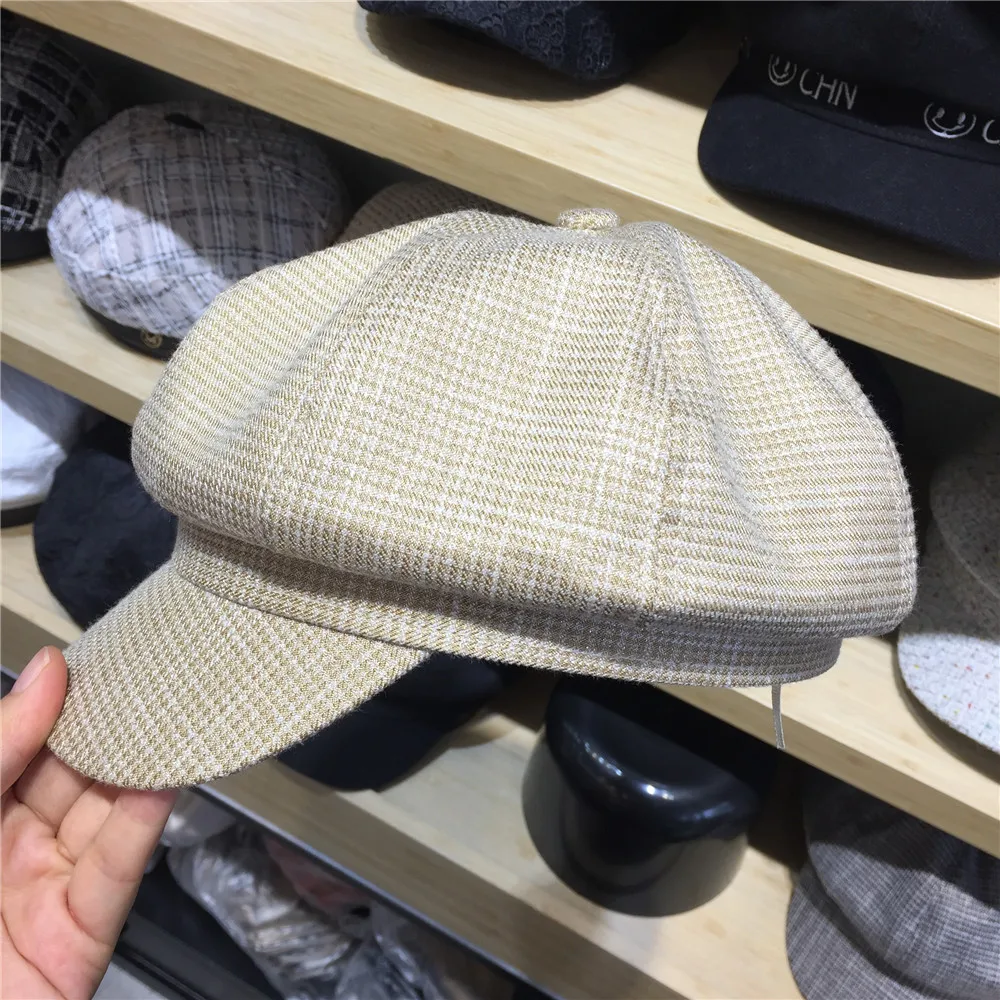 Women Pink Twill Houndstooth Baker Boy Hat Girls Checked Tweed Winter Beret 2020 Fashion Cute Octagonal Hat Newsboy Hat
Women Pink Twill Houndstooth Baker Boy Hat Girls Checked Tweed Winter Beret 2020 Fashion Cute Octagonal Hat Newsboy Hat