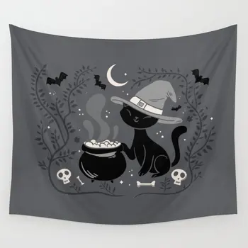 Cat Witch Mid Century Vintage Gre Tapestry Wall Hanging Room Carpet Dorm Psychedelic Tapestries Art Home Decoration Accessories
Cat Witch Mid Century Vintage Gre Tapestry Wall Hanging Room Carpet Dorm Psychedelic Tapestries Art Home Decoration Accessories