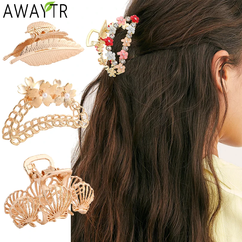 Women Flowers Geometric Hair Claw Clamps Crab Girls Metal Hair Clip Claws Solid Color Ponytail Hairpin Hair Accessories Bands
Women Flowers Geometric Hair Claw Clamps Crab Girls Metal Hair Clip Claws Solid Color Ponytail Hairpin Hair Accessories Bands
