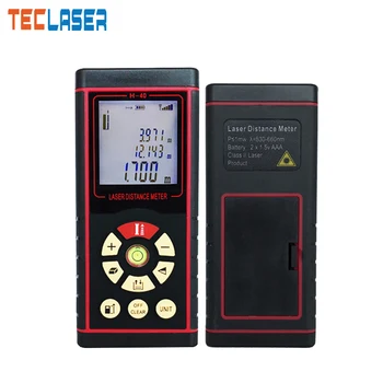 TECLASER Laser distance Meter Laser Meter with Backlit LCD and Pythagorean Mode, Measure Distance, Area and Volume - Carry Pouch
TECLASER Laser distance Meter Laser Meter with Backlit LCD and Pythagorean Mode, Measure Distance, Area and Volume - Carry Pouch