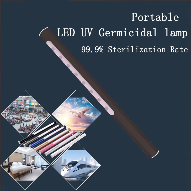2020 New Style Portable LED UV Germicidal Lamp Rechageable Ultraviolet Ozone Sterilization Lamp For Home Office
2020 New Style Portable LED UV Germicidal Lamp Rechageable Ultraviolet Ozone Sterilization Lamp For Home Office