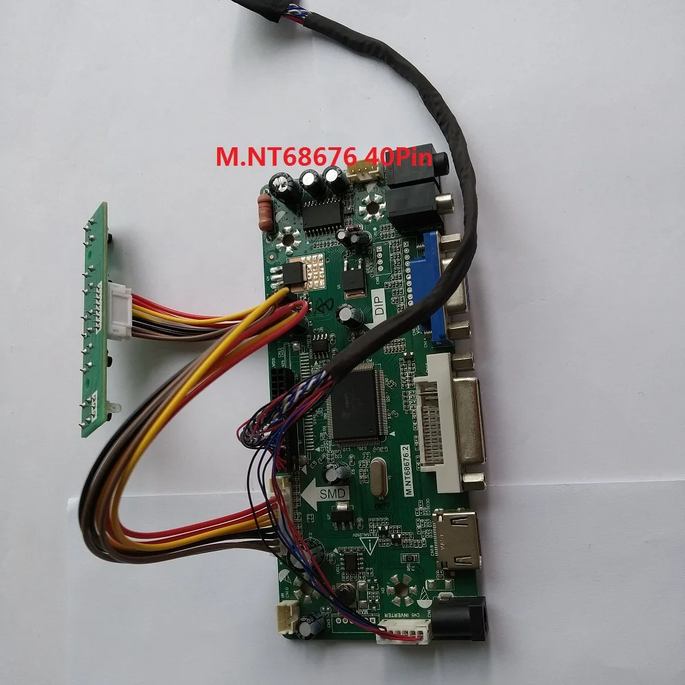 M.NT68676 HDMILCD Controller driver board Kit DVI LED for 17" LTN170CT10-G01 1920Ч1200 panel VGA
M.NT68676 HDMILCD Controller driver board Kit DVI LED for 17" LTN170CT10-G01 1920Ч1200 panel VGA