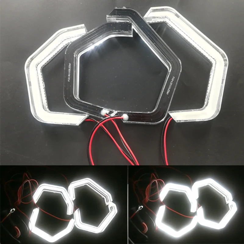 4pcs Led Angel Eyes Ring Projector Headlight For BMW M2 M3 M4 M5 E81 E82 E83 E87 E88 E90 E60 E46 F30 F10 2 3 4 5 Series
4pcs Led Angel Eyes Ring Projector Headlight For BMW M2 M3 M4 M5 E81 E82 E83 E87 E88 E90 E60 E46 F30 F10 2 3 4 5 Series