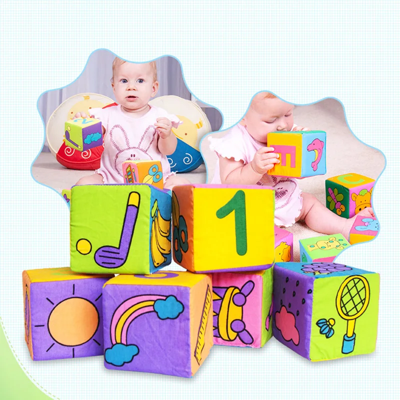 12pcs/set Toddler Baby Grasp Toy Building Blocks 3D Touch Hand Kids Early Education Soft Cloth Cubes Balls Teethers Squeeze Toys
12pcs/set Toddler Baby Grasp Toy Building Blocks 3D Touch Hand Kids Early Education Soft Cloth Cubes Balls Teethers Squeeze Toys