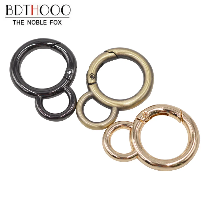 BDTHOOO 10PCS Metal Clips Hooks Clasp Inside Diameter 2cm Open Coil 6 points 8-thread Connecting Buckle Bag Hardware Accessories
BDTHOOO 10PCS Metal Clips Hooks Clasp Inside Diameter 2cm Open Coil 6 points 8-thread Connecting Buckle Bag Hardware Accessories