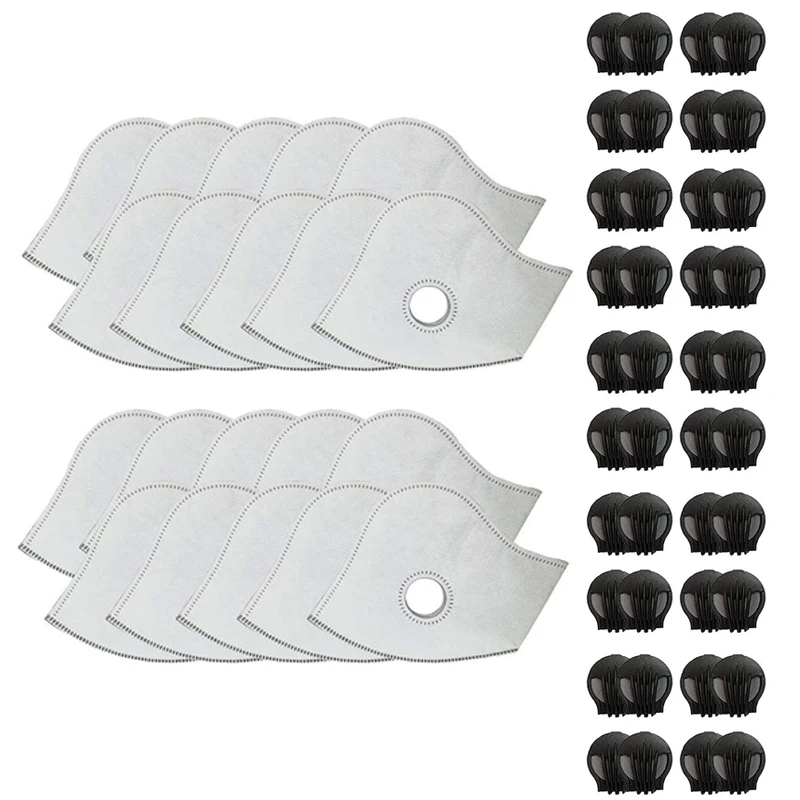 20 Sets of PM2.5 Mask Filters with Exhaust Valve Activated Carbon Air Purifier Dust Mask Filters
20 Sets of PM2.5 Mask Filters with Exhaust Valve Activated Carbon Air Purifier Dust Mask Filters