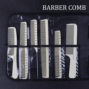 6 Style Anti-static Hairdressing Comb Salon Hair Care Styling Tool white Professional Comb Tail Comb Hair Cutting Combs
6 Style Anti-static Hairdressing Comb Salon Hair Care Styling Tool white Professional Comb Tail Comb Hair Cutting Combs