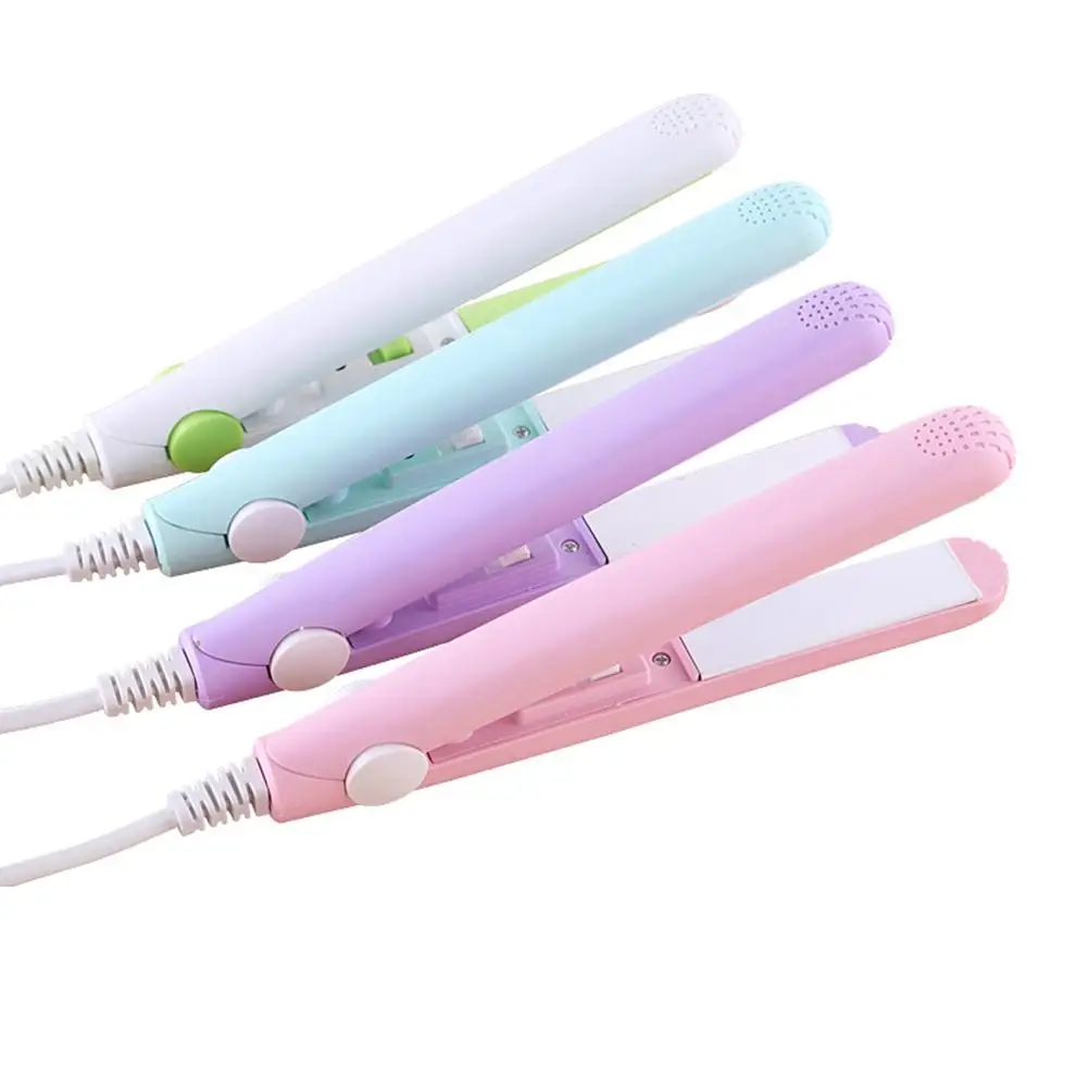 Negative Ion Heating Ceramic Plate Flat Iron 2 in 1 Mini Hair Straightener Curler Portable Dual Use Fast Heating Easy to Use
Negative Ion Heating Ceramic Plate Flat Iron 2 in 1 Mini Hair Straightener Curler Portable Dual Use Fast Heating Easy to Use