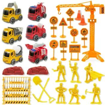 31Pcs Construction Vehicle Road Sign Fire Tuck Set Kids Toy DIY Model Scene Car Toys Gift with Play Mat Baby Carpet Rug New
31Pcs Construction Vehicle Road Sign Fire Tuck Set Kids Toy DIY Model Scene Car Toys Gift with Play Mat Baby Carpet Rug New
