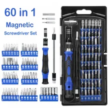 60 In 1 Screwdriver Kit Multitool Magnetic Hand Repair Tools Driver Kit with Flexible Shaft for Mobile Phone Smartphone Etc
60 In 1 Screwdriver Kit Multitool Magnetic Hand Repair Tools Driver Kit with Flexible Shaft for Mobile Phone Smartphone Etc