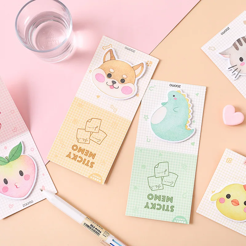 30Pcs/pack Kawaii Cartoon Notebook Memo Pad Self-Adhesive Sticky Notes Notepad Office School Supplies Memo Pad
30Pcs/pack Kawaii Cartoon Notebook Memo Pad Self-Adhesive Sticky Notes Notepad Office School Supplies Memo Pad