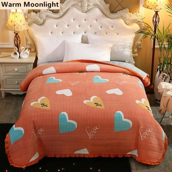 Warm Moonlight 1Pc Crystal Fleece Bed Cover Flying Love Bedspread Orange Thickening Blanket/Sheet Queen Size Quilt
Warm Moonlight 1Pc Crystal Fleece Bed Cover Flying Love Bedspread Orange Thickening Blanket/Sheet Queen Size Quilt