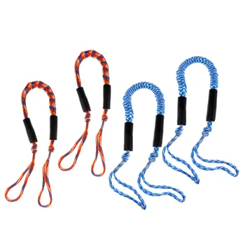 Bungee Dock Lines 3.5ft 108cm Lengths Fit for Kayaks, Boats, Pontoon, Watercraft - Orange/Blue +Blue/White
Bungee Dock Lines 3.5ft 108cm Lengths Fit for Kayaks, Boats, Pontoon, Watercraft - Orange/Blue +Blue/White