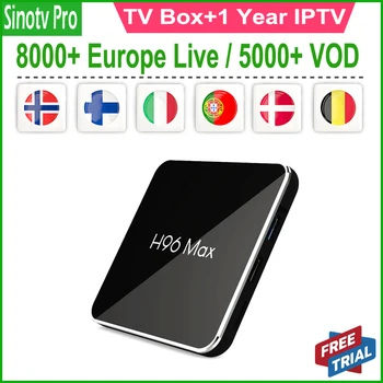 H96max Smart TV Box Amlogic X2 2GB 16GB With Poland Spain Channels Austria Finland Hungary Denish Slovenian Europe Live TV VOD 
H96max Smart TV Box Amlogic X2 2GB 16GB With Poland Spain Channels Austria Finland Hungary Denish Slovenian Europe Live TV VOD