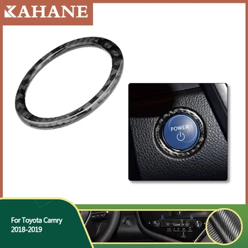 Car styling Carbon Fiber 3D Sticker of Car Engine START Button RING Cover Trim Decor Sticker for Toyota Camry 2018-19
Car styling Carbon Fiber 3D Sticker of Car Engine START Button RING Cover Trim Decor Sticker for Toyota Camry 2018-19