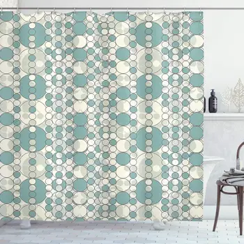 House Decor Collection, Circles Lattice Pattern in Abstract Style Faded Simplicity Contemporary Design Print , Polyester Fabric
House Decor Collection, Circles Lattice Pattern in Abstract Style Faded Simplicity Contemporary Design Print , Polyester Fabric