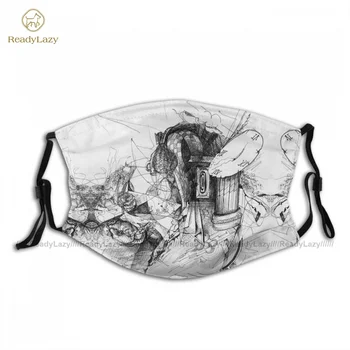 Breathing Adults Fantasy Drawing Second Face Mouth Mask Cool Polyester Print Facial Mask With Filters
Breathing Adults Fantasy Drawing Second Face Mouth Mask Cool Polyester Print Facial Mask With Filters