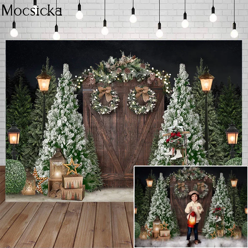 Mocsicka Christmas Photography Background Christmas Tree Gift Wooden Door Backdrop Child Portrait Photo Decoration Props Studio
Mocsicka Christmas Photography Background Christmas Tree Gift Wooden Door Backdrop Child Portrait Photo Decoration Props Studio