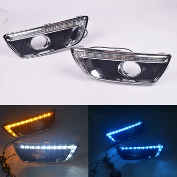 2Pcs Auto DRL 12V LED Daytime Running Light Yellow Turn Signal Fog Lamp For Chevrolet Chevy Malibu 2011 2012 2013 2014 2015
2Pcs Auto DRL 12V LED Daytime Running Light Yellow Turn Signal Fog Lamp For Chevrolet Chevy Malibu 2011 2012 2013 2014 2015