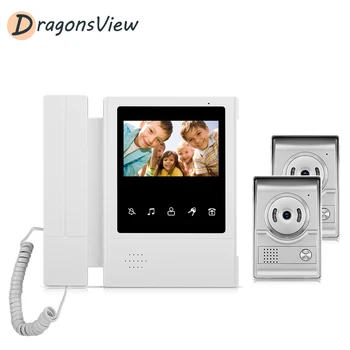 Dragonsview Video Door Phone 2 Camera 4.3 Inch 1000TVL Rainproof Outdoor Panel for Apartment
Dragonsview Video Door Phone 2 Camera 4.3 Inch 1000TVL Rainproof Outdoor Panel for Apartment
