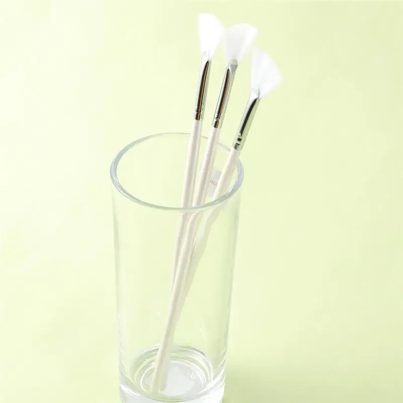 3pcs Mask Brushes Long Handle Fan Shape Professional Skin Care Mask DIY Brushes 
3pcs Mask Brushes Long Handle Fan Shape Professional Skin Care Mask DIY Brushes