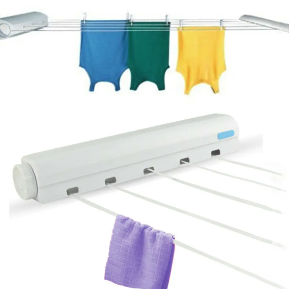 Stainless Steel Wall Hanger Retractable Indoor Clothes dryer Magic Drying Rack
Stainless Steel Wall Hanger Retractable Indoor Clothes dryer Magic Drying Rack