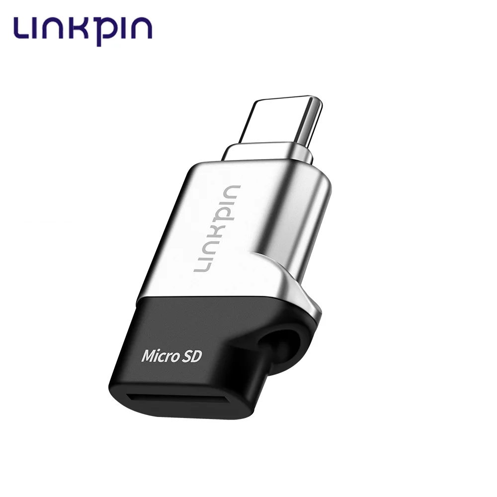 LINKPIN OTG USB 3.1 SD&Micro SD Card Reader with Memory Card Organizer Silicone Sleeve 3 Ports USB-A and USB-C and Micro USB
LINKPIN OTG USB 3.1 SD&Micro SD Card Reader with Memory Card Organizer Silicone Sleeve 3 Ports USB-A and USB-C and Micro USB
