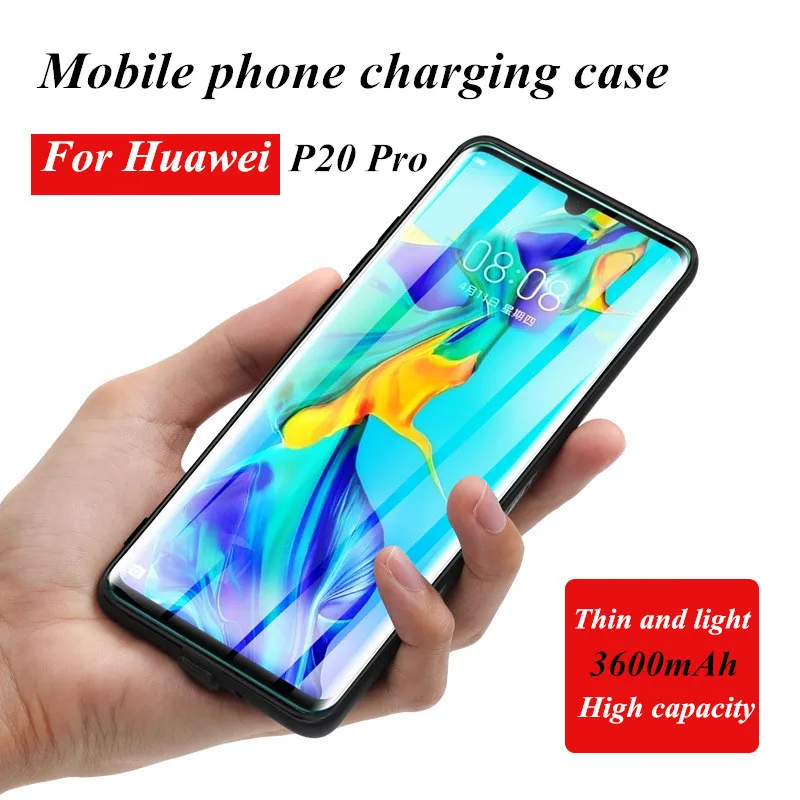 NTSPACE Portable Power Bank Cover For Huawei P20 Pro Backup Battery Charger Cover 3600mAh External Power Charger Case
NTSPACE Portable Power Bank Cover For Huawei P20 Pro Backup Battery Charger Cover 3600mAh External Power Charger Case