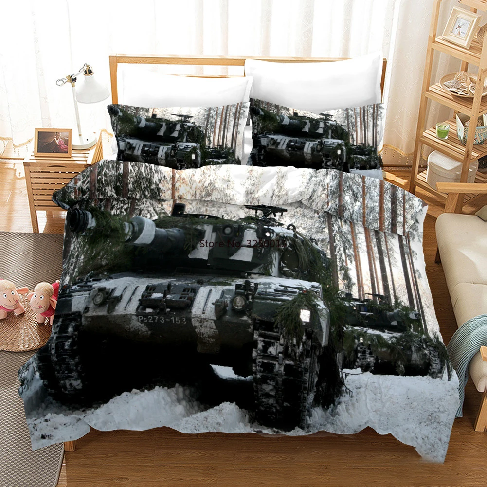 3D Tank Print Quilt Cover Bedding Set Modern Creative Military Hell Buggy Pattern Bedding Set Duvet Cover With Pillowcases 3pcs
3D Tank Print Quilt Cover Bedding Set Modern Creative Military Hell Buggy Pattern Bedding Set Duvet Cover With Pillowcases 3pcs