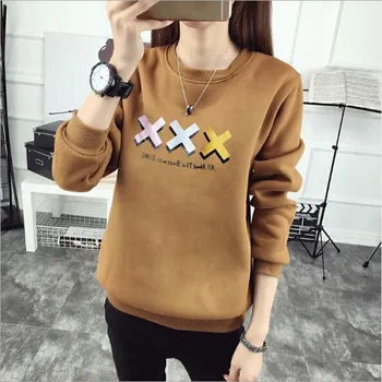 Three Cross Print Women Hoodie Spring Autumn Winter Long Sleeve Round Neck Women's Sweatshirt Thick Fleece Women Tracksuit
Three Cross Print Women Hoodie Spring Autumn Winter Long Sleeve Round Neck Women's Sweatshirt Thick Fleece Women Tracksuit