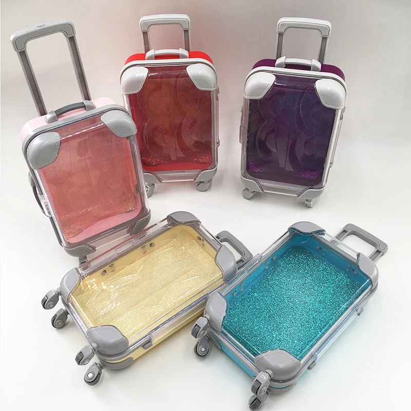 NEW 5pcs False Eyelashes big suitcase Packaging Box Lash Boxes Lashes Case Empty Makeup Eyelash Storage
NEW 5pcs False Eyelashes big suitcase Packaging Box Lash Boxes Lashes Case Empty Makeup Eyelash Storage