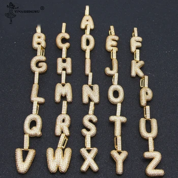 Custom Initial Letters Necklaces & Pendant Custom Name Charms Men Women Gold Color Cubic Zircon Hip Hop Jewelry Cuban Chain Gift
Custom Initial Letters Necklaces & Pendant Custom Name Charms Men Women Gold Color Cubic Zircon Hip Hop Jewelry Cuban Chain Gift