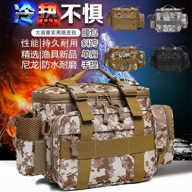 Lure Wallet Multi-functional Waterproof Fishing Rod Bag Satchel Shoulder Lure Bag Backpack Fishing Bag
Lure Wallet Multi-functional Waterproof Fishing Rod Bag Satchel Shoulder Lure Bag Backpack Fishing Bag