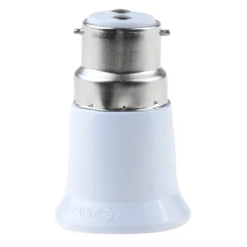 1Pc B22 To E27 Base LED Light Lamp Bulb Adapter Converter Socket Extender VED63 P0.11
1Pc B22 To E27 Base LED Light Lamp Bulb Adapter Converter Socket Extender VED63 P0.11