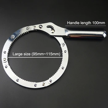 Carbon Steel Oil Filter Wrench Handcuffs Type Filter Tool Suit Tool Remove For 55-115mm Diy Disassemble Machine For Industrial
Carbon Steel Oil Filter Wrench Handcuffs Type Filter Tool Suit Tool Remove For 55-115mm Diy Disassemble Machine For Industrial