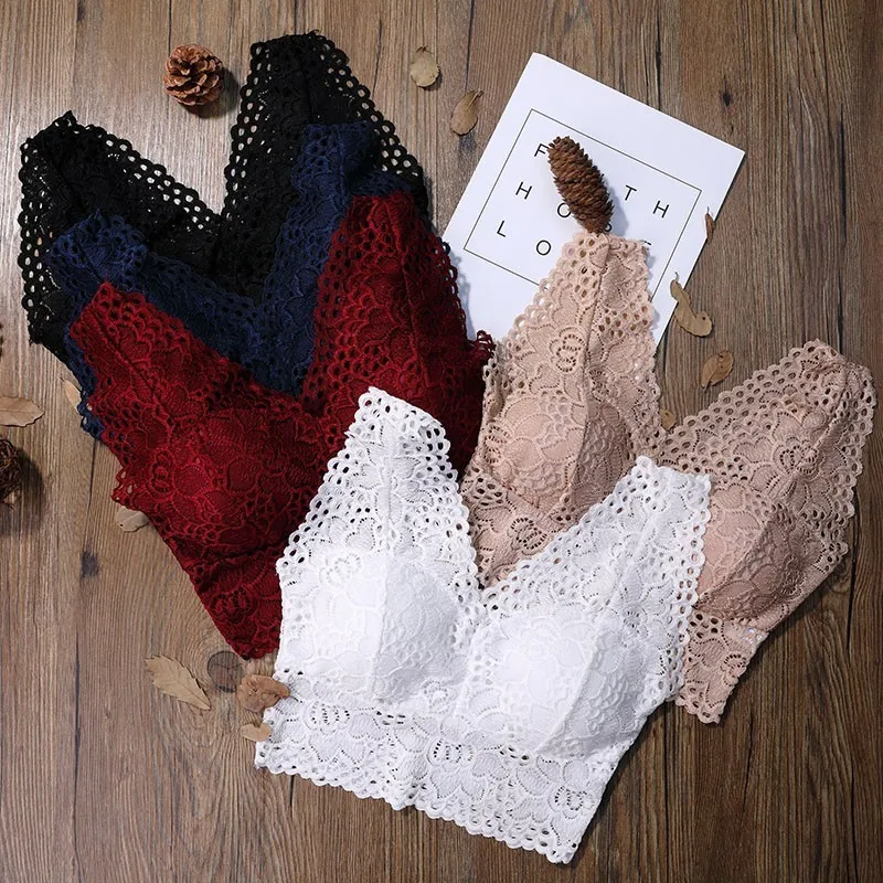 Bras For Women Sexy Lace Floral Bralette Vest Crop Top Women's Tank Top Bralette Push Up Bra
Bras For Women Sexy Lace Floral Bralette Vest Crop Top Women's Tank Top Bralette Push Up Bra