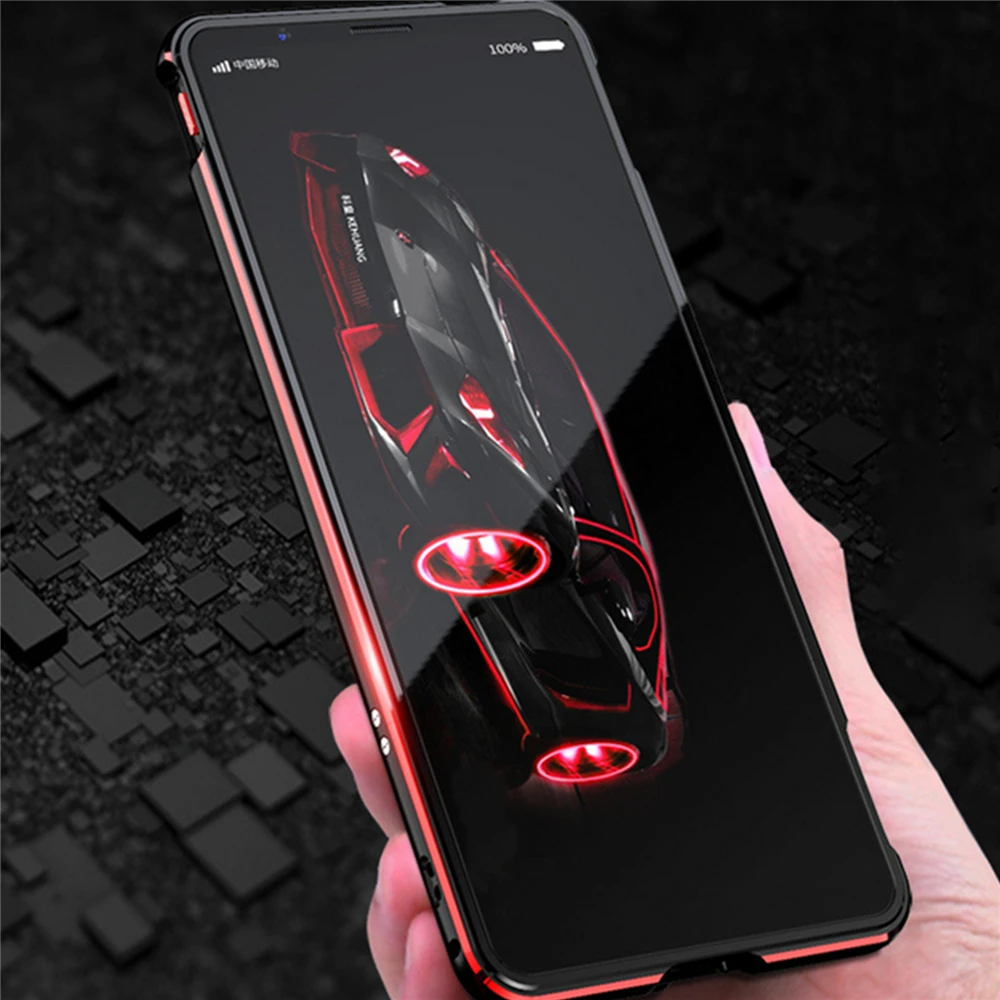 For Nubia Red Magic 3 Phone Accessories Durable Metal Bumper Frame Back Cover Anti-fall Protective Case | Мобильные телефоны и