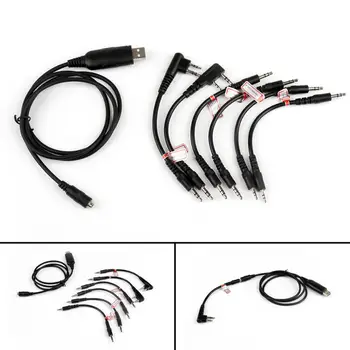 Artudatech 6 in 1 USB Radio Programming Cable For Motorola HYT ICOM BAOFENG KENWOOD YAESU with CD
Artudatech 6 in 1 USB Radio Programming Cable For Motorola HYT ICOM BAOFENG KENWOOD YAESU with CD