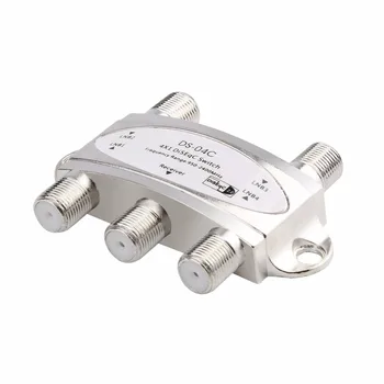 4 in 1 4 x 1 DiSEqc 4-way Wideband Switch DS-04C High Isolation Connect 4 Satellite Dishes 4 LNB For Satellite Receiver
4 in 1 4 x 1 DiSEqc 4-way Wideband Switch DS-04C High Isolation Connect 4 Satellite Dishes 4 LNB For Satellite Receiver